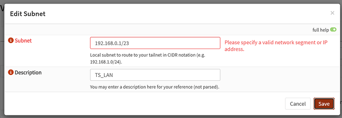 tailscale plugin
